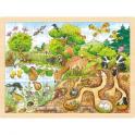 Příroda – dřevěné puzzle 96 dílů