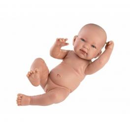 NEW BORN HOLČIČKA - realistická panenka miminko s celovinylovým tělem - 40 cm