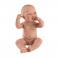 NEW BORN CHLAPEČEK - realistická panenka miminko s celovinylovým tělem - 43 cm