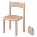 Buková židle stohovatelná - nastavitelná, 22-26 cm