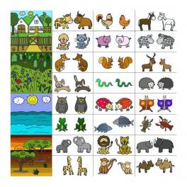 Naučné karty - Zvířata (MD)